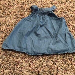Baby girls Old Navy Jean tank top